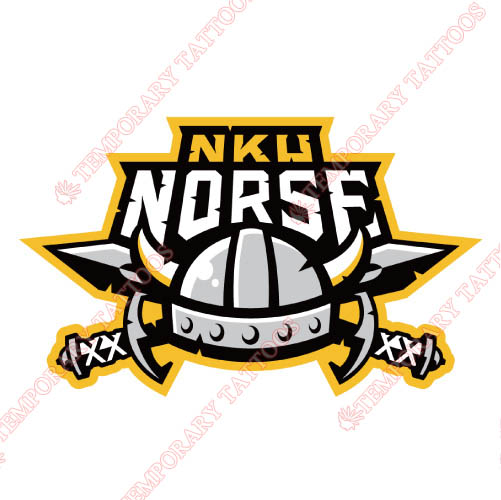 Northern Kentucky Norse Customize Temporary Tattoos Stickers NO.5683